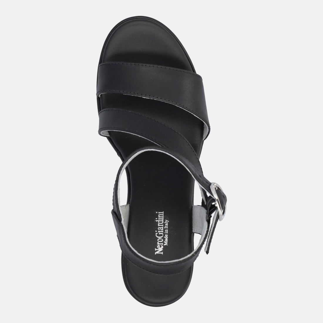 NERO GIARDINI SANDALI CON TACCO