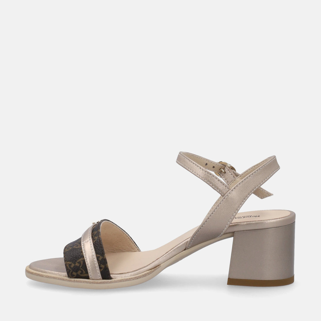 NERO GIARDINI SANDALO CON TACCO