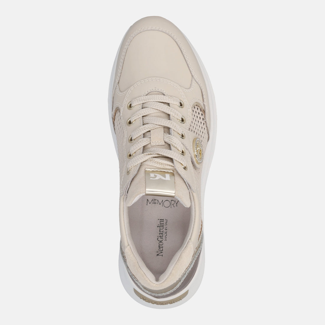 NERO GIARDINI SNEAKERS CON ZEPPA