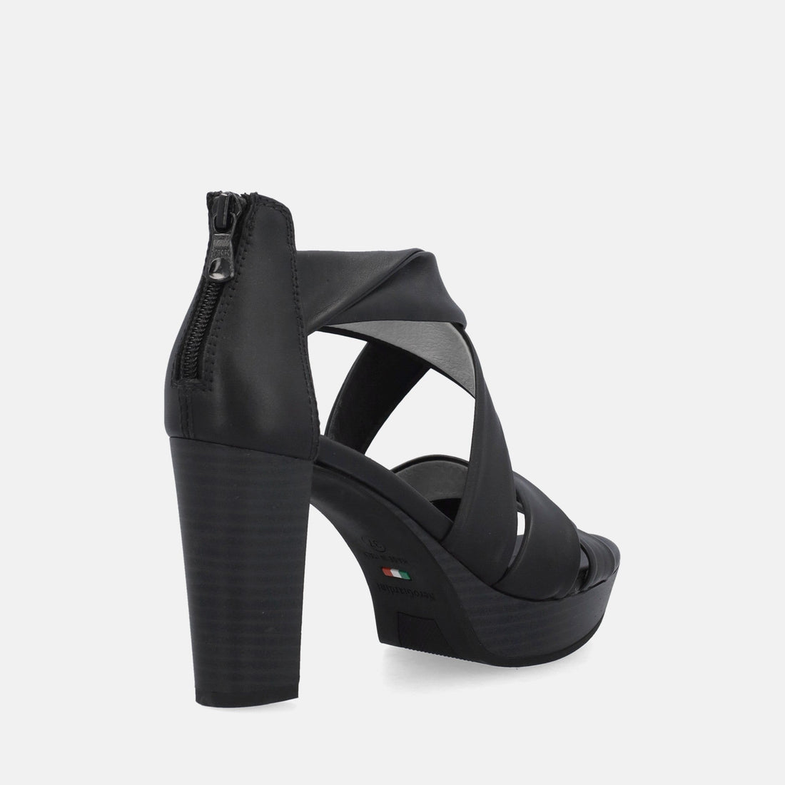 NERO GIARDINI SANDALI CON TACCO