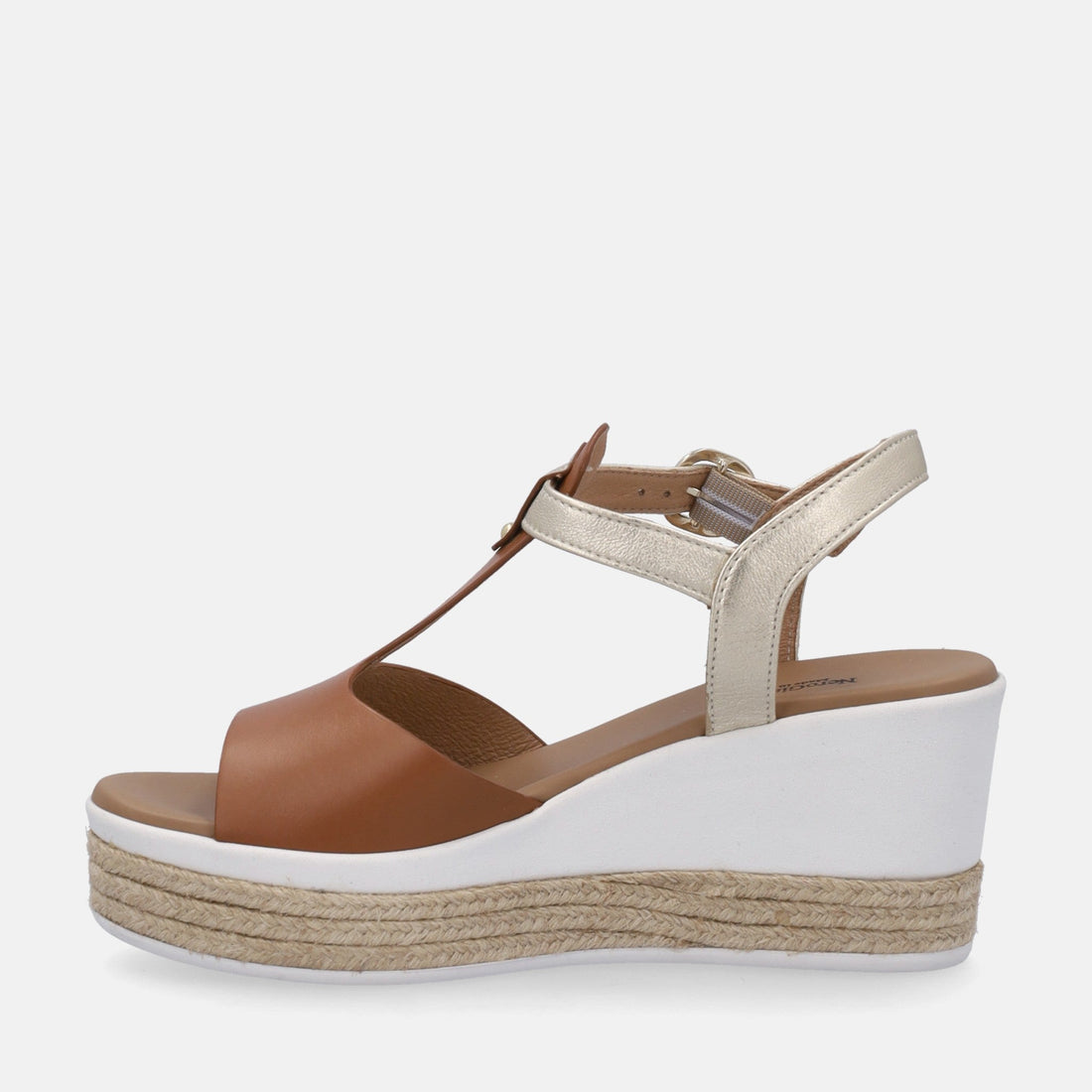 NERO GIARDINI SANDALI CON ZEPPA