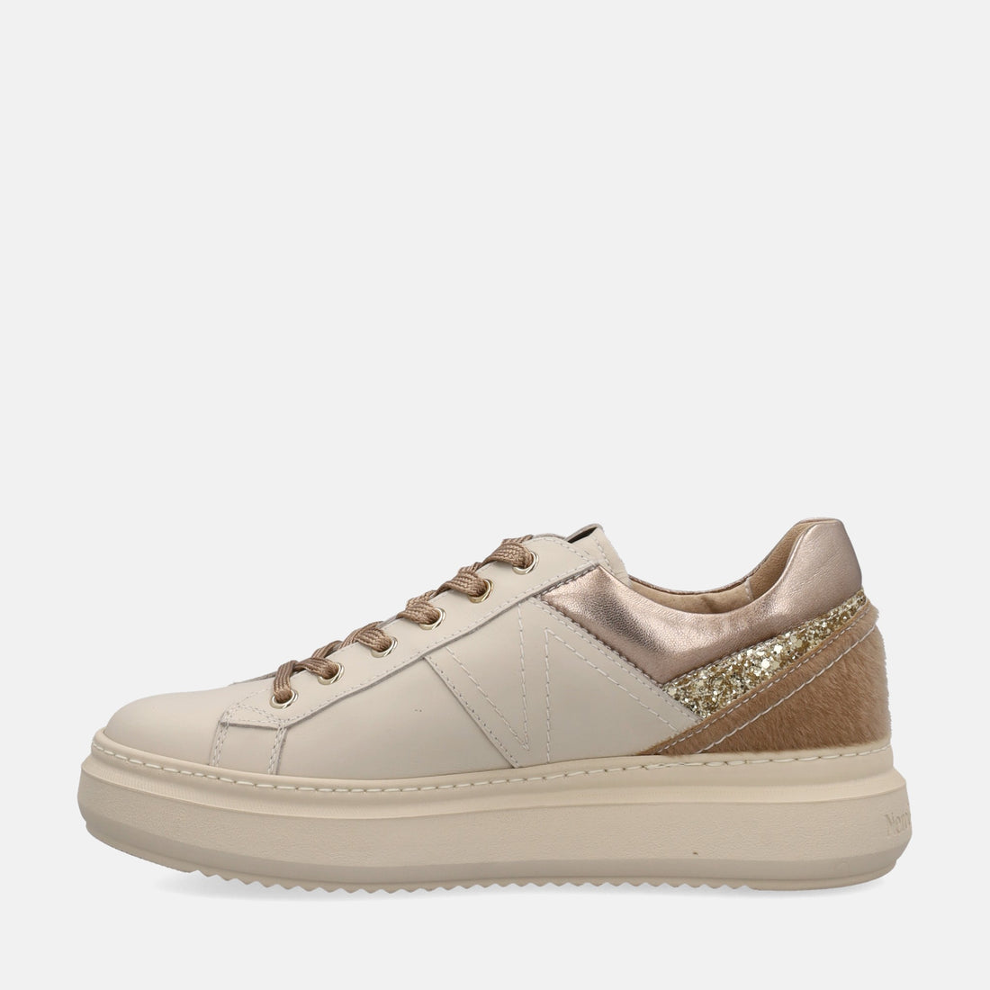 NERO GIARDINI SNEAKERS PLATFORM