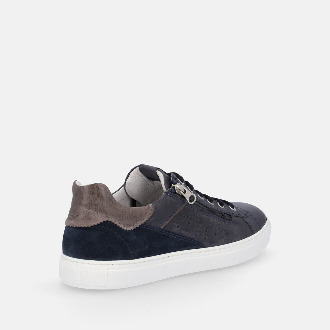 NERO GIARDINI Sneakers zip laterale